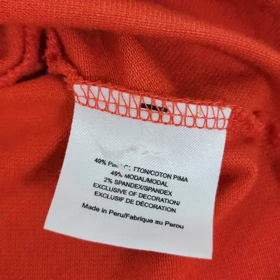 [BUNJANG] Tory Burch Frill Polo Shirt (XS) / 레드 프릴 반팔 카라 티셔츠
