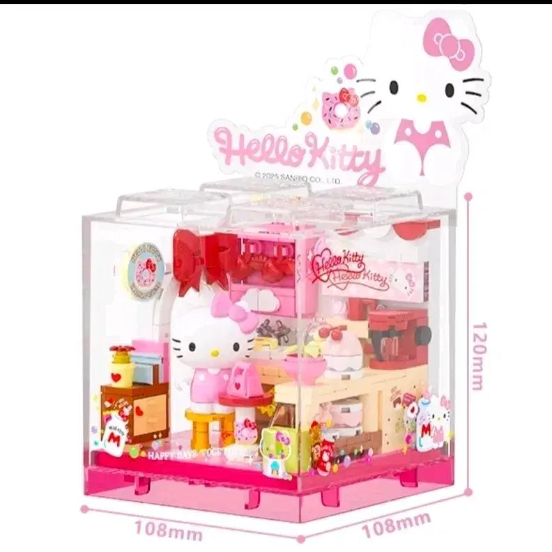 [BUNJANG] Sanrio Hello Kitty Dessert Shop Block / 새상품)헬로키티 디저트 가게 블록