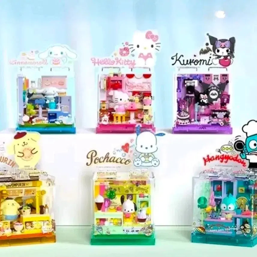 [BUNJANG] Sanrio Hello Kitty Dessert Shop Block / 새상품)헬로키티 디저트 가게 블록