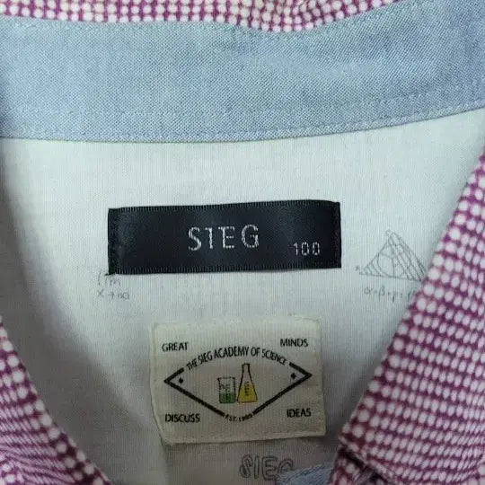 [BUNJANG] SIEG Checkered Shirt (Size 100) / 지이크 SIEG 체크 셔츠 100사이즈