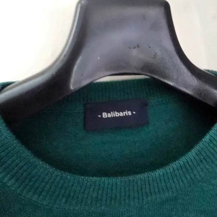 [BUNJANG] Balibaris Round Neck Knit Green Men&