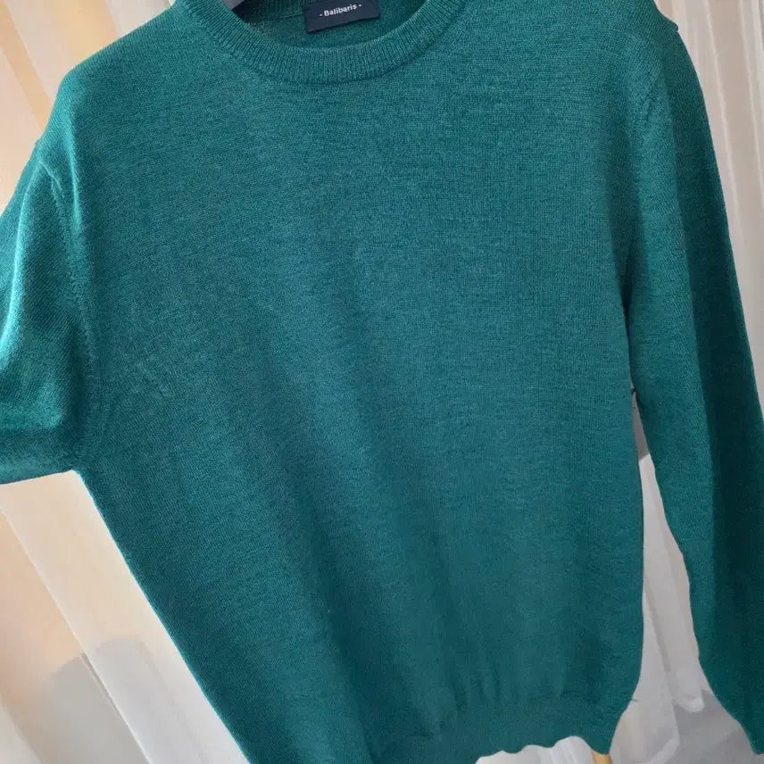 [BUNJANG] Balibaris Round Neck Knit Green Men&
