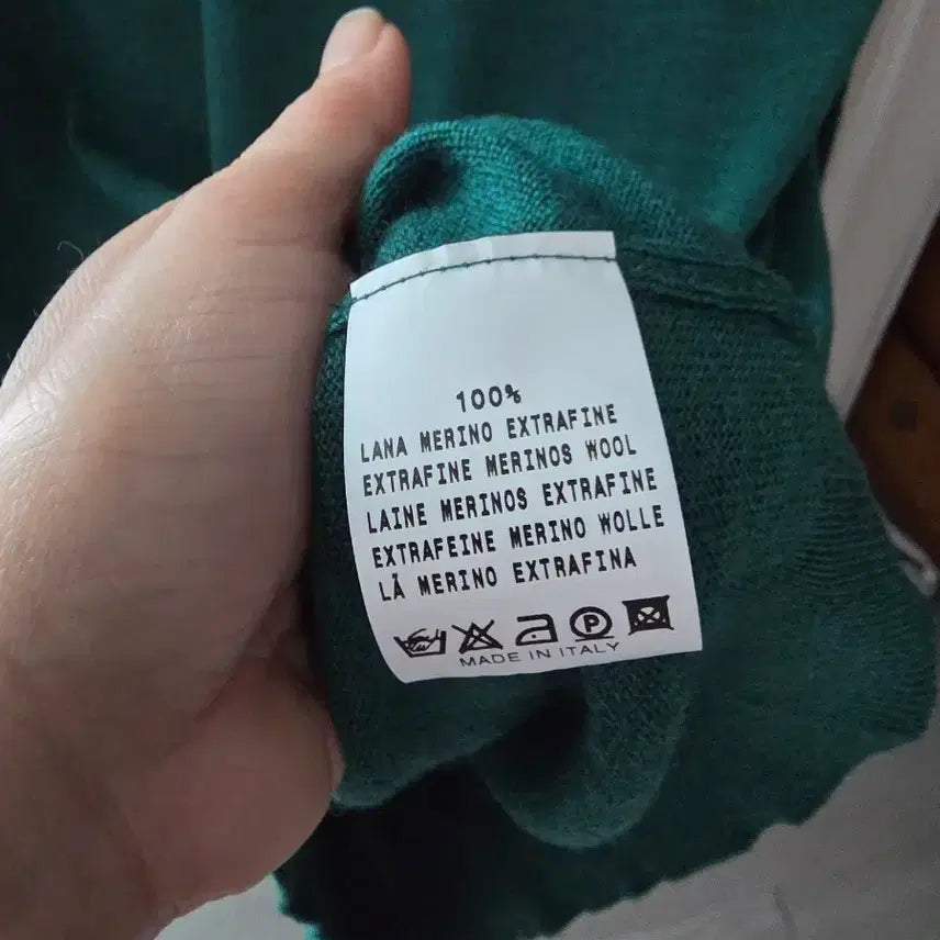 [BUNJANG] Balibaris Round Neck Knit Green Men&