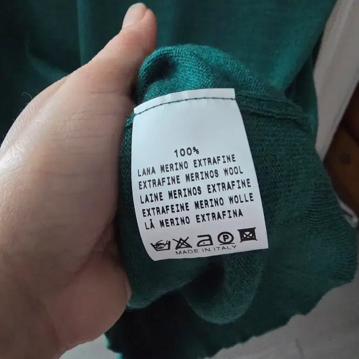 [BUNJANG] Balibaris Round Neck Knit Green Men&