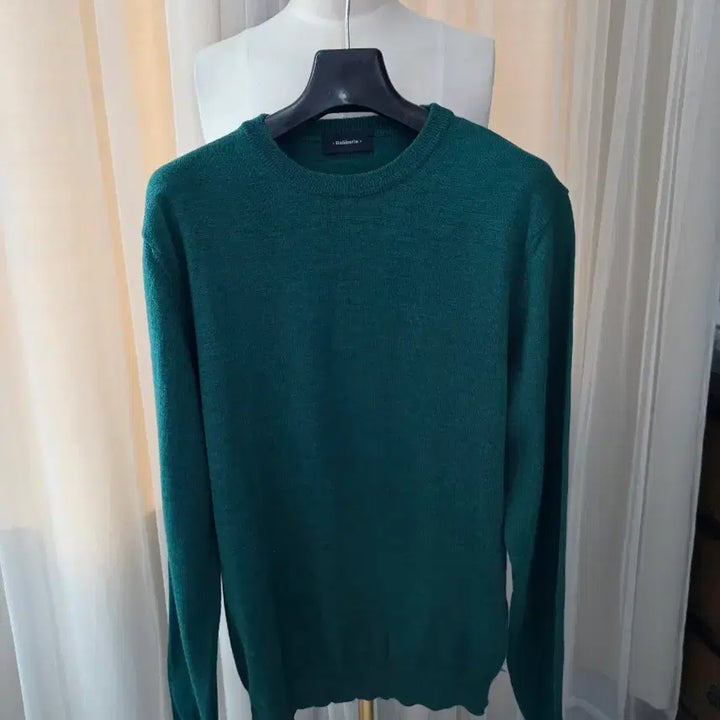 [BUNJANG] Balibaris Round Neck Knit Green Men&