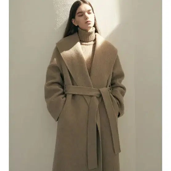 [BUNJANG] Ring Seoul Handmade Shawl Collar Coat / 링서울 핸드메이드 코트