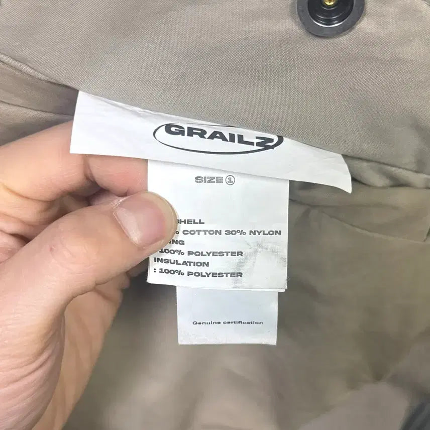 [BUNJANG] Grails Reversible MA-1 Bomber Jacket / 그레일즈 양면 리버시블 ma-1 항공 점퍼 코튼 워시드 지퍼 봄버 블루종