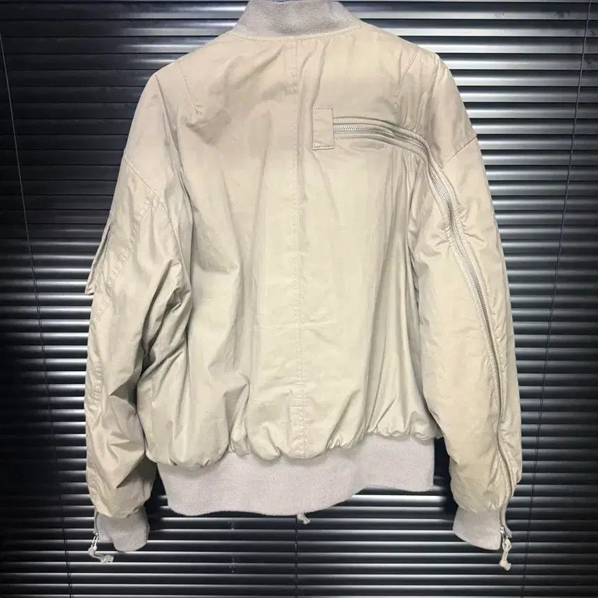 [BUNJANG] Grails Reversible MA-1 Bomber Jacket / 그레일즈 양면 리버시블 ma-1 항공 점퍼 코튼 워시드 지퍼 봄버 블루종