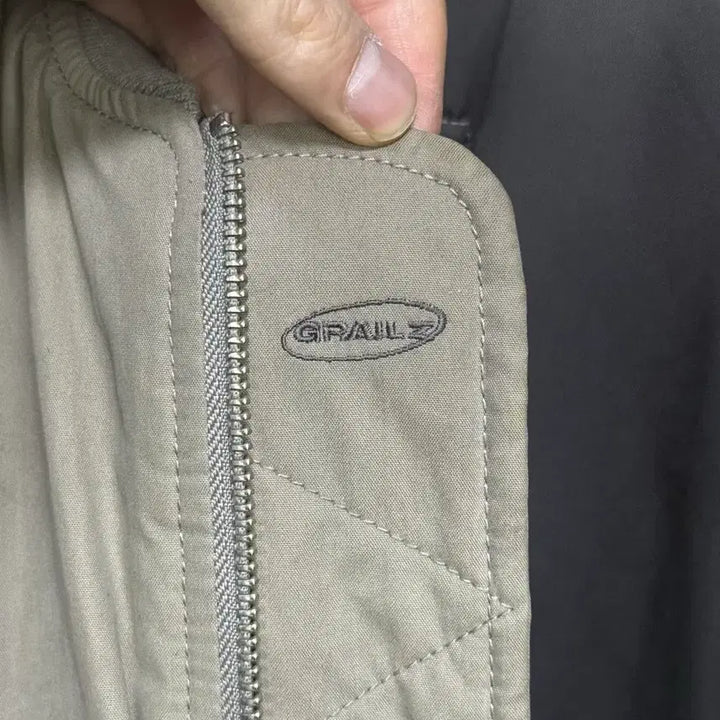 [BUNJANG] Grails Reversible MA-1 Bomber Jacket / 그레일즈 양면 리버시블 ma-1 항공 점퍼 코튼 워시드 지퍼 봄버 블루종