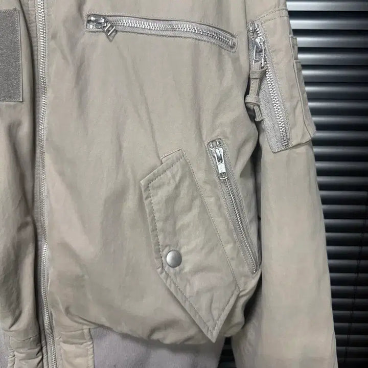 [BUNJANG] Grails Reversible MA-1 Bomber Jacket / 그레일즈 양면 리버시블 ma-1 항공 점퍼 코튼 워시드 지퍼 봄버 블루종