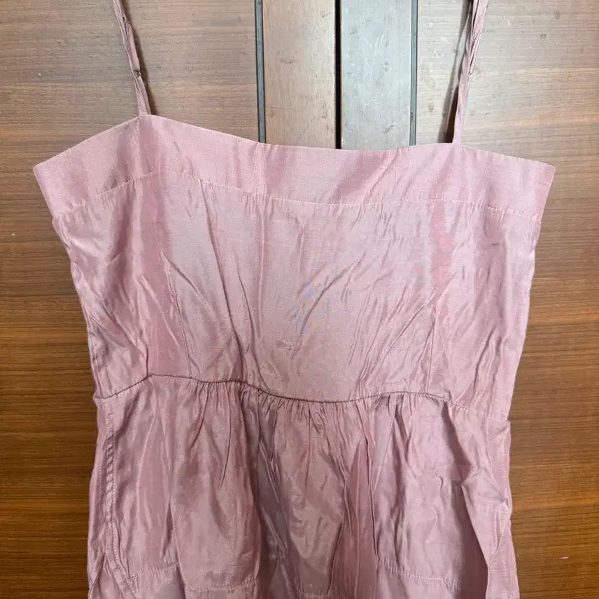 [BUNJANG] Shopmagnet Tender Sleeveless Pink Top / 샵마그넷 슬리브리스 핑크