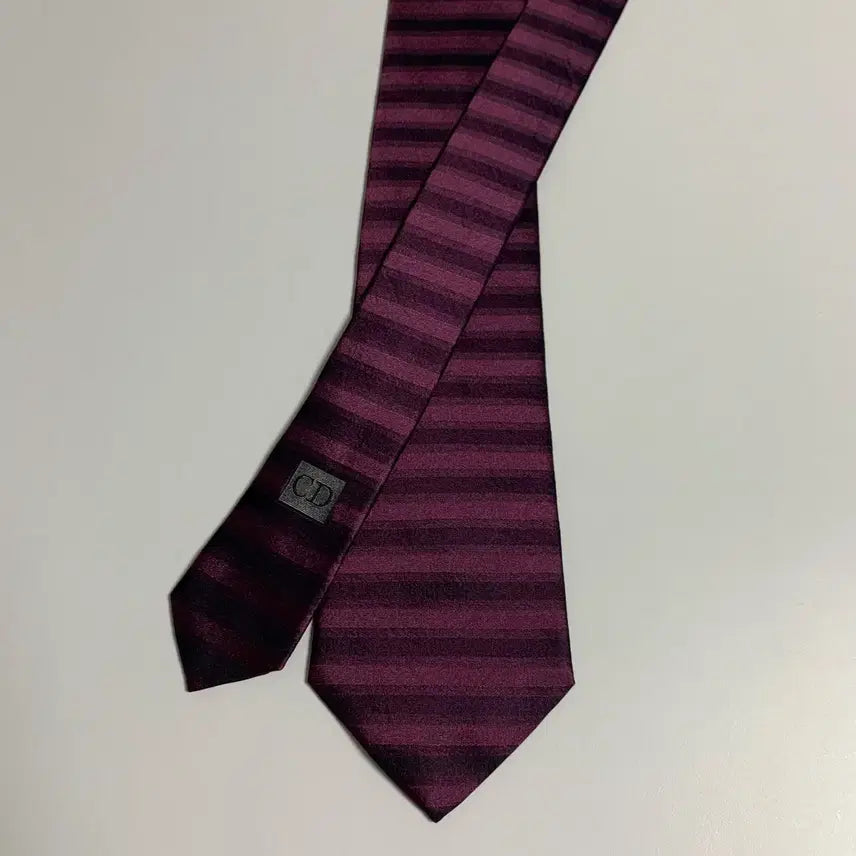 [BUNJANG] Dior Homme Striped Silk Necktie / 디올 옴므 신형 명품넥타이 스트라이프 100실크 8.5cm