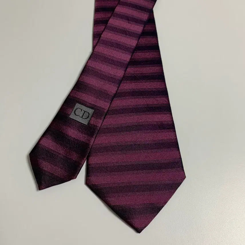 [BUNJANG] Dior Homme Striped Silk Necktie / 디올 옴므 신형 명품넥타이 스트라이프 100실크 8.5cm