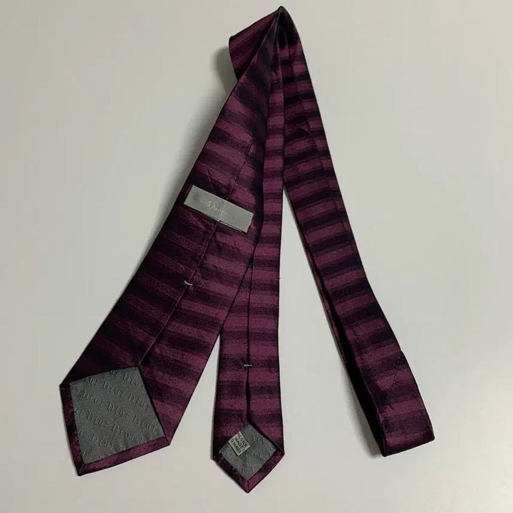 [BUNJANG] Dior Homme Striped Silk Necktie / 디올 옴므 신형 명품넥타이 스트라이프 100실크 8.5cm