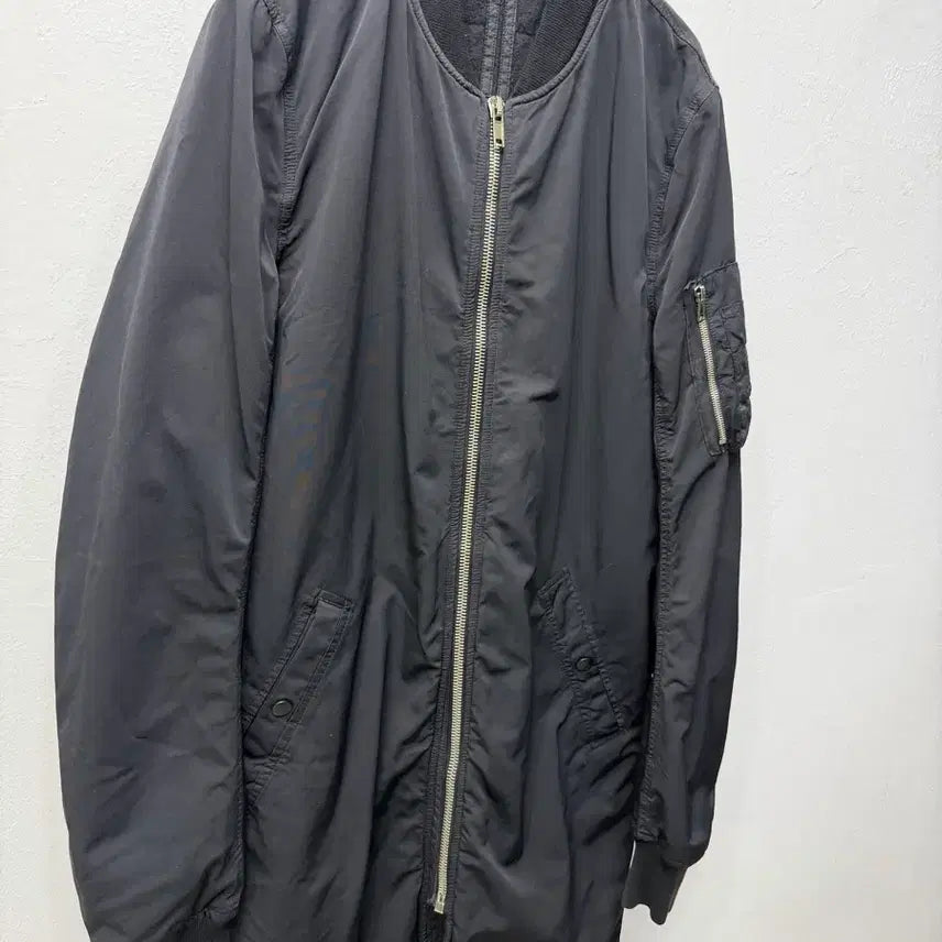 [BUNJANG] Rick Owens MA-1 Plate Bomber Jacket / 매장판정품) 릭오웬스 남성 MA-1 플레이트 봄버자켓 M