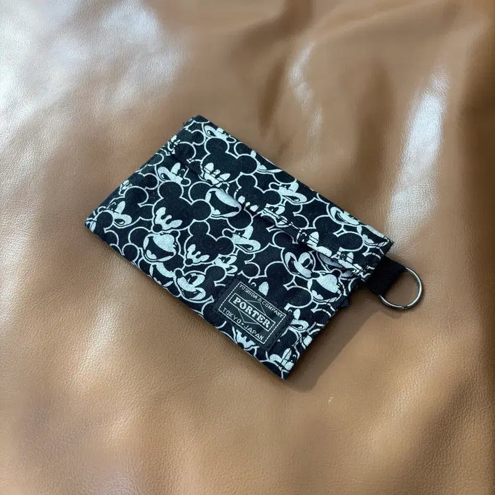 [SOLD OUT] PORTER 포터 디즈니 폴딩 월렛 지갑 블랙