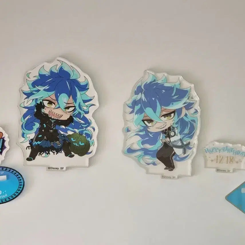 [BUNJANG] Twisted Wonderland Idia Shroud Birthday Halloween Acrylic Stand Set / (급전)트위스테 이데아 슈라우드 생일, 할로윈 아크릴스탠드 세트