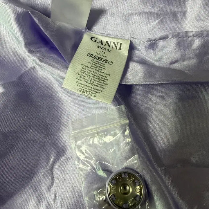 [BUNJANG] GANNI Lavender Coat / 가니 GANNI 라벤더 코트