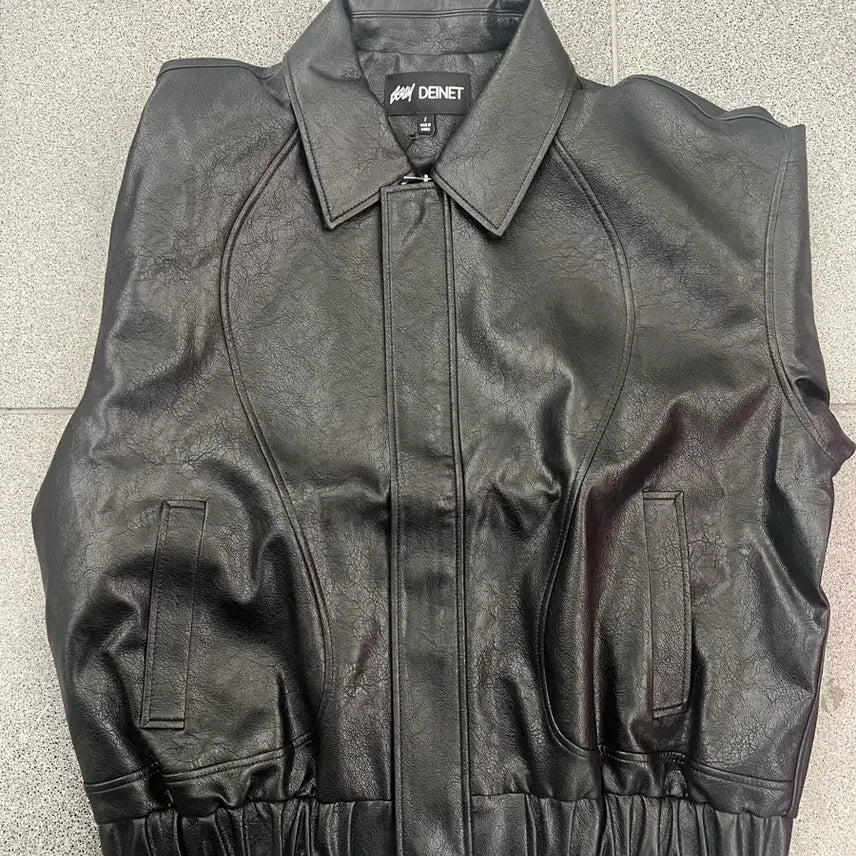 [BUNJANG] GGUM X DEINET Fringe Black Jacket / GGUM X DEINET 프린지 블랙 자켓