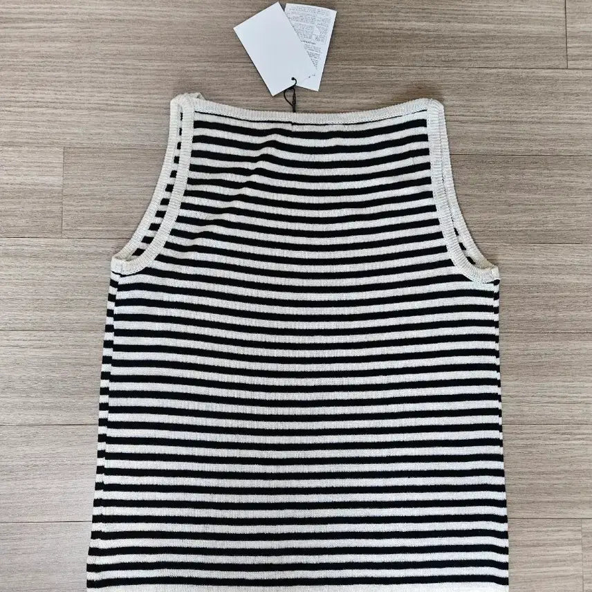 [BUNJANG] Striped Sleeveless Tops Bundle Set / 2세트)스트라이프  민소매 새상품2개 일괄