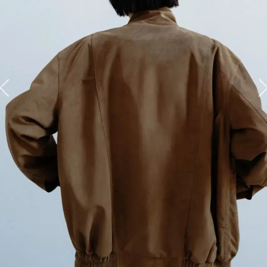 [BUNJANG] Monoha Suede High Neck Jumper Camel / (새상품) 모노하 스웨이드 하이넥 점퍼 카멜