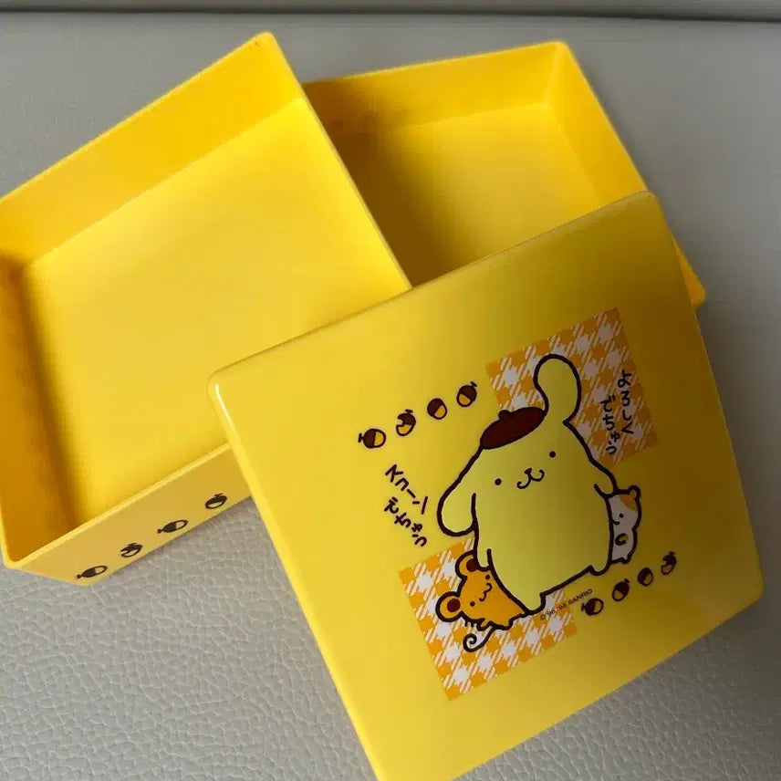 [BUNJANG] Pom Pom Purin 2-Tier Storage Box / 폼폼푸린 2단 수납함
