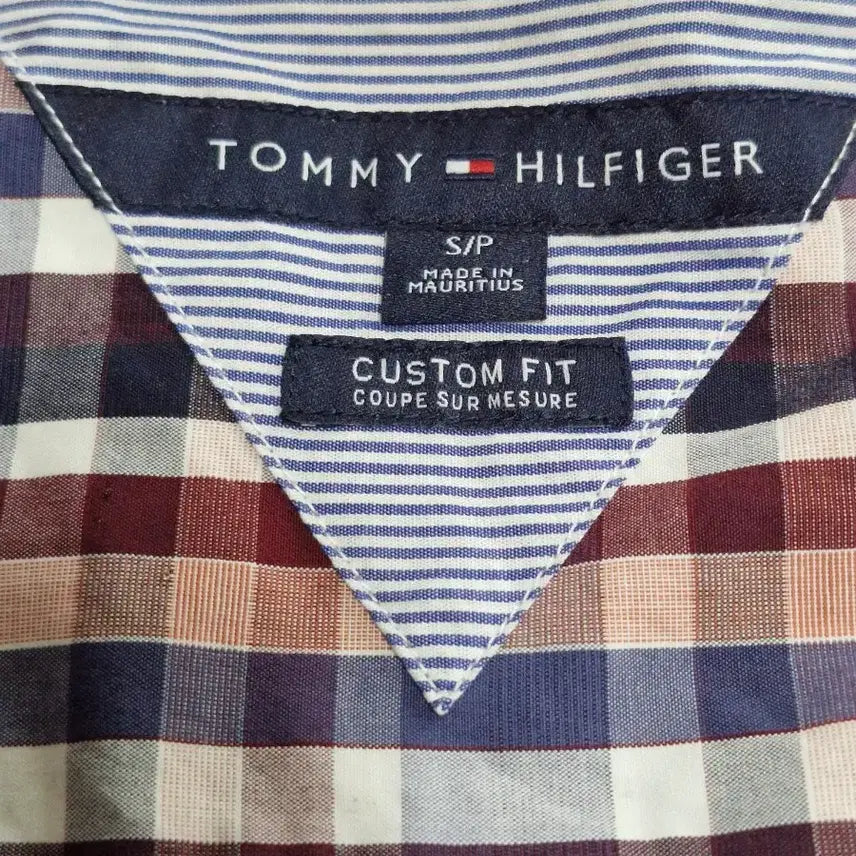 [BUNJANG] Tommy Hilfiger Checkered Long Sleeve Shirt / 타미힐피거 긴팔남방
