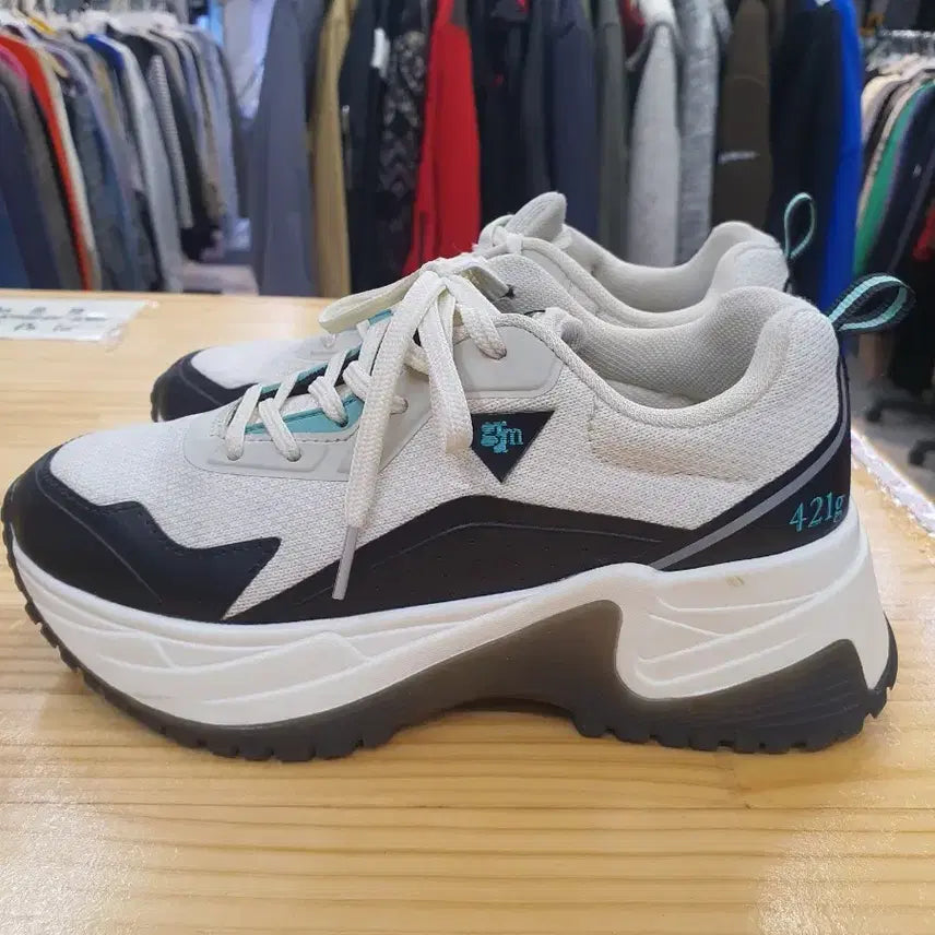 [BUNJANG] Gram Scandinavia 421g Ugly Sneakers / [상태좋음] 그램 스칸디나비아 421g 어글리 스니커즈 6cm (230)