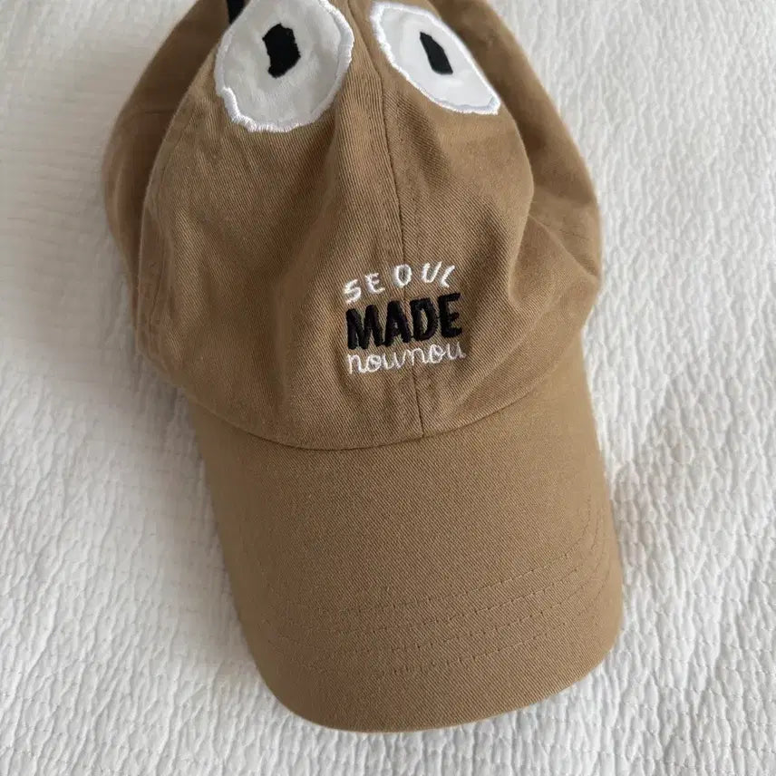 [BUNJANG] Nounou Beige Ball Cap / nounou 베이지 볼캡