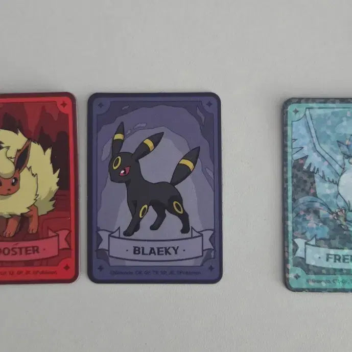 [BUNJANG] Pokemon Mini Magnet Set - Booster, Umbreon, Articuno / 포켓몬 미니 마그넷 부스터/블래키/프리져