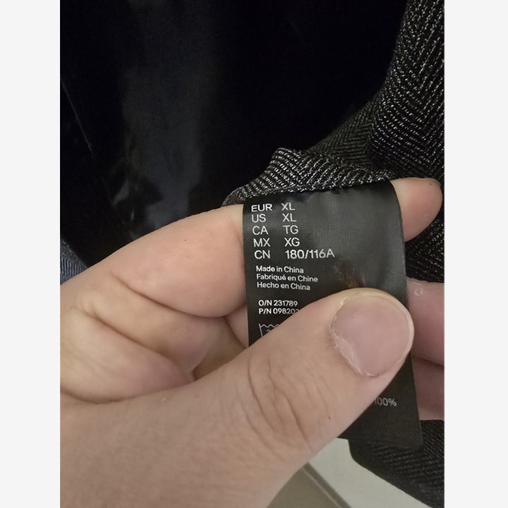 [BUNJANG] H&amp;M Casual Blazer 2XL / [자켓] H&amp;M 캐주얼 블레이저 2XL 110 / 진그레이