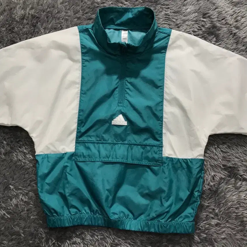 [BUNJANG] Adidas Kids Anorak Windbreaker / [키즈 130] 아디다스 바람막이 아노락/23년k18
