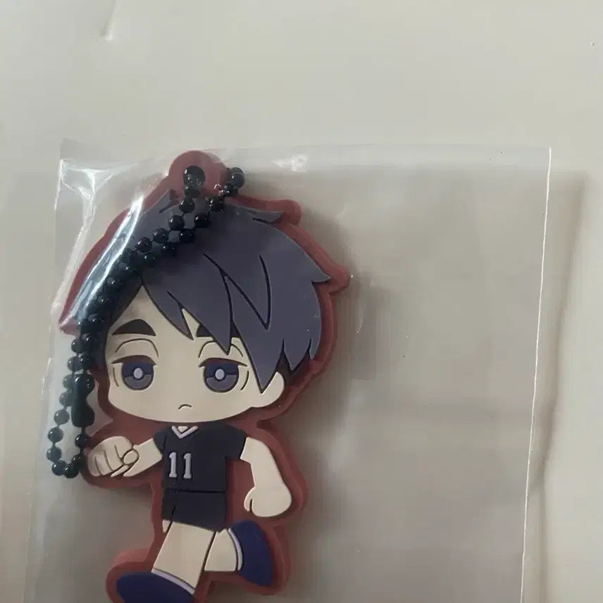 [BUNJANG] Haikyuu Osamu Miya Rubber Keyring (Sealed) / (미개봉)하이큐 미야 오사무 러버 키링