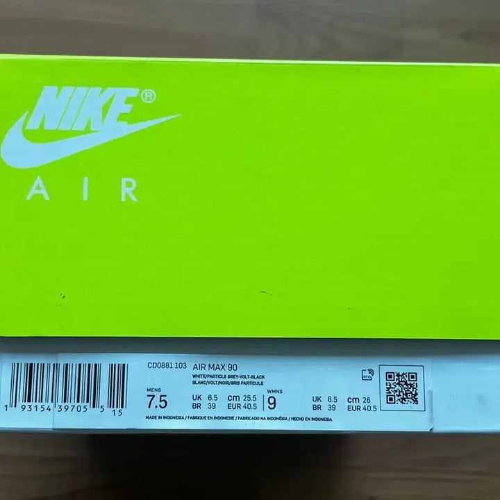 [BUNJANG] Nike Air Max 90 OG Volt Sneakers / 나이키 에어 맥스90 OG 볼트 255사이즈 판매