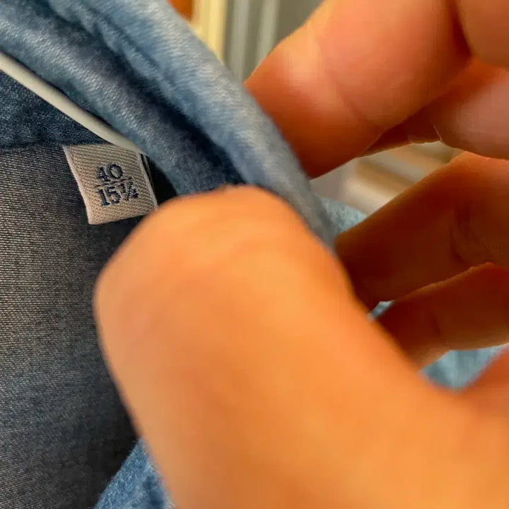 [BUNJANG] Oriang Chambray Western Shirt / 오리앙 샴브레이 웨스턴셔츠 40 마지막 가격