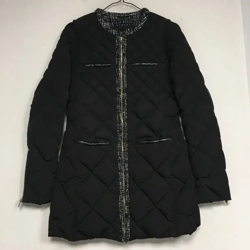 [SOLD OUT] SISLEY 시슬리 트위드 퀼팅 패딩 90