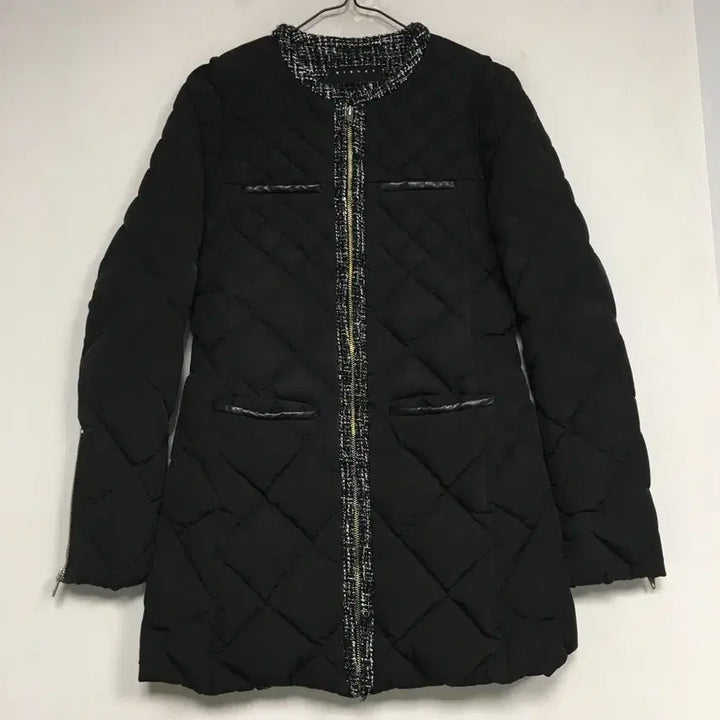 [SOLD OUT] SISLEY 시슬리 트위드 퀼팅 패딩 90