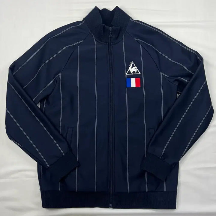 [BUNJANG] Le Coq Sportif French Stripe Jersey L / 르꼬끄 프랑스 스트라이프 져지 L
