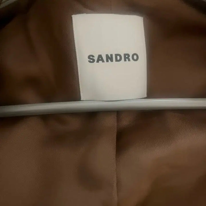 [BUNJANG] Sandro 25SS Zip-Up Jacket Camel / 산드로 25ss 집업자켓 카멜