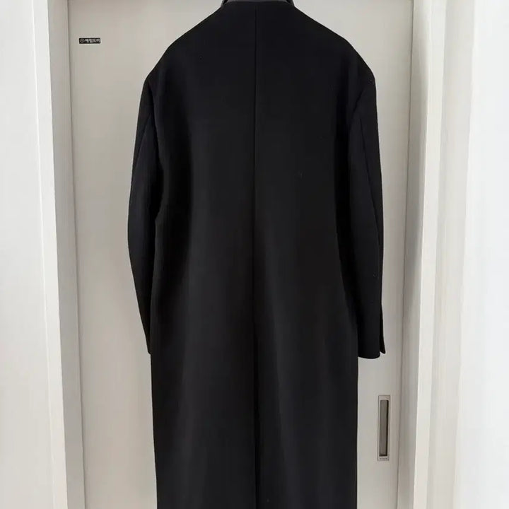 [BUNJANG] Art if acts Leather Double Coat XL / Art if acts 가죽 카라 더블 코트 XL