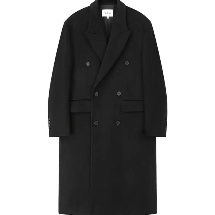 [BUNJANG] Art if acts Leather Double Coat XL / Art if acts 가죽 카라 더블 코트 XL