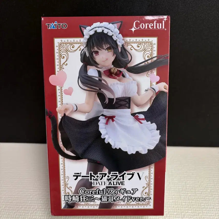 [BUNJANG] Date A Live Kurumi Figure Neko Maid Taito Coreful / 미개봉 데이트어라이브 쿠루미 피규어 고양이 네코 메이드 타이토 코어풀
