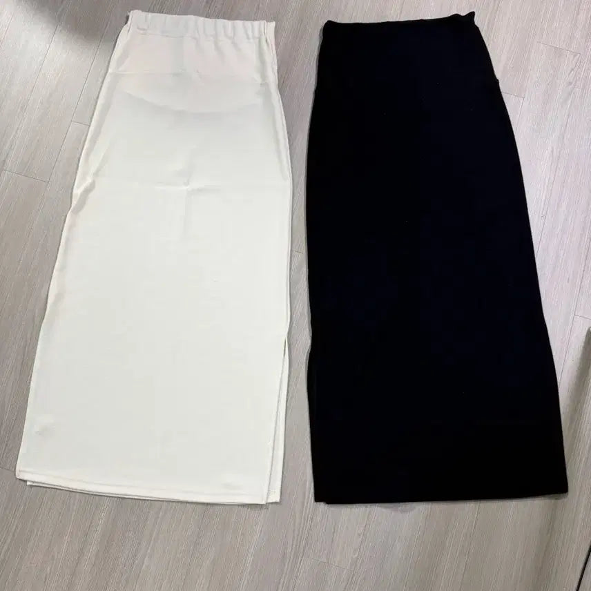 [BUNJANG] Soim Maternity Long Skirt / 소임 임산부 스커트 임산부치마 임부보(블랙,아이보리)