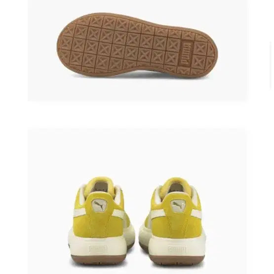 [BUNJANG] Puma Suede Platform Yellow Sneakers / 새상품 푸마 스웨이드 플랫폼 옐로우 스니커즈 225사이즈 230가능