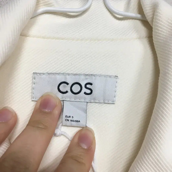 [SOLD OUT] COS 코스 크롭 트윌 자켓 S