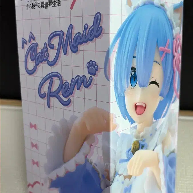 [BUNJANG] Taito Re:Zero Coreful Rem Nekomimi Maid Figure / 미개봉 타이토 리제로 Coreful 피규어 렘 네코미미 메이드
