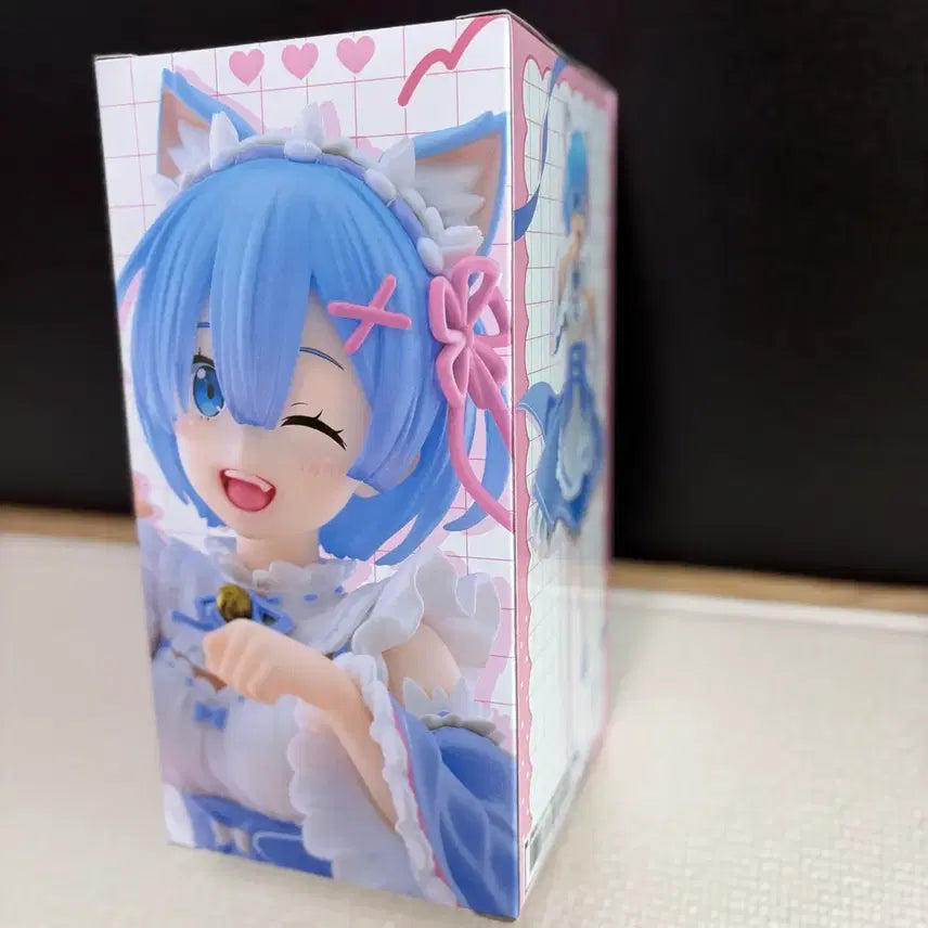 [BUNJANG] Taito Re:Zero Coreful Rem Nekomimi Maid Figure / 미개봉 타이토 리제로 Coreful 피규어 렘 네코미미 메이드