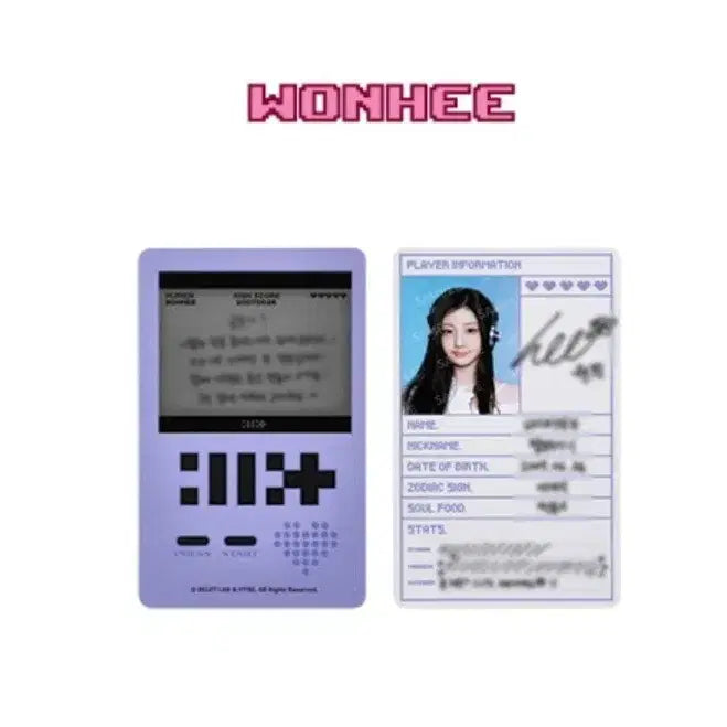 [BUNJANG] ILLIT Wonhee ID Card &amp; Photo Set / 아일릿 press start 서울 콘서트 MD 원희 아이디 카드 증사