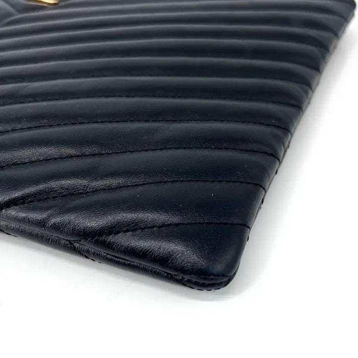 [BUNJANG] Saint Laurent Monogram Matelassé Clutch Bag Black / [100%정품] 생로랑 모노그램 마틀라세 클러치백 블랙 (559193