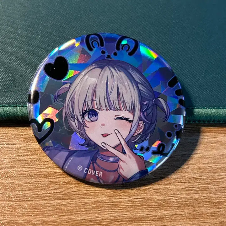 [BUNJANG] Hololive VTuber Can Badge Bundle Set / 홀로라이브 캔벳지 (비비, 코보, 비쥬, 하지메)